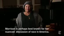 Remembering Toni Morrison, An Iconic American Princeton