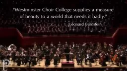 Westminster Choir College in Princeton New Jersey