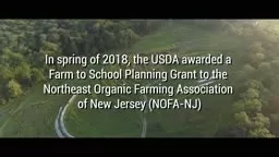 Farm To School In The Garden State