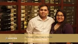Happy Holidays from Addteq Sneha Team!