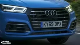 NEW Audi 2020 Q5 hybrid review by Driving Electric @audiprinceton