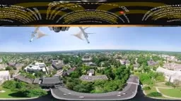 PRINCETON in 360° (drone/walking/driving campus tour)