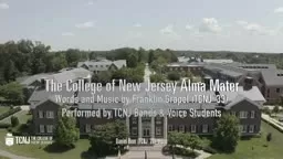 TCNJ Alma Mater Virtual Performance