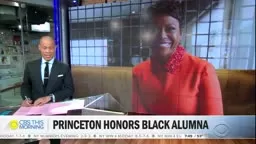 Princeton University honors Black alumna with site once named for Woddrow Wilson.