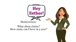 Hey Esther! Homeowners - What about claims?