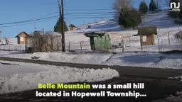 There's an abandoned ski area in the hills of Mercer County