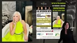 Margaret Josephs LIVE Real Housewives NJ Star @Rider April 14
