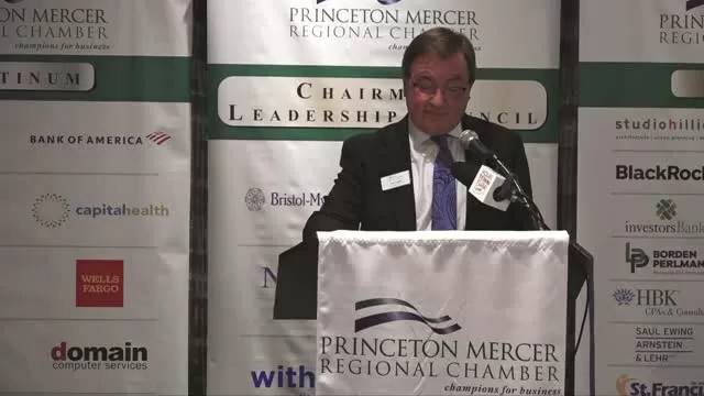 Princeton Chamber May Luncheon Colonel Adams