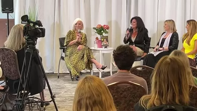 Intros Margaret Josephs Live on The Gab TV Show CNJN behind the scenes