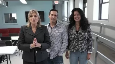 Joseph Halsey Film and Law and Order TV Actor, On CNJN The Gab TV Show, James Halsey Foundation Trenton