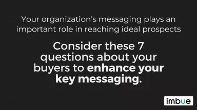 Imbue Creative Key Messaging