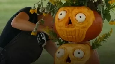 N J. artists carved massive pumpkins for annual Halloween event