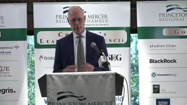Ron McCoy FAIA Princeton U  Architect Princeton Mercer Chamber Nov. '22