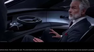 The Audi Grandsphere Concept. Santa's Upgraded Sleigh.
