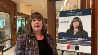 Rebecca Machinga Withum Champion for Business Princeton Mercer Regional Chamber