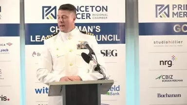 Captain Frank T. Ingargiola Commanding Officer, May Speaker Princeton Mercer Regional Chamber 2023