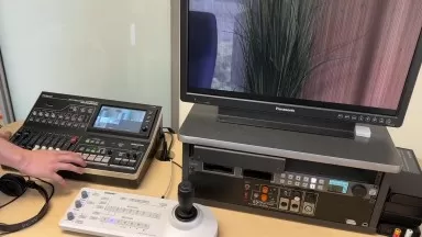 Trenton Studio CNJN Tutorial w/ time stamps in text: Cameras, Mics, Recorder, Switcher, etc.