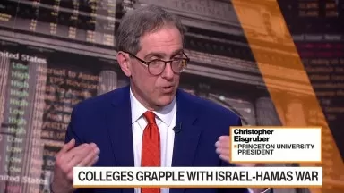 Princeton President Says He Wants to Protect Free Speech
