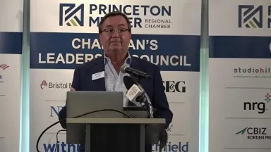 Elisabeta Dinca Northfield Bank Champion for Business Princeton Mercer Regional Chamber