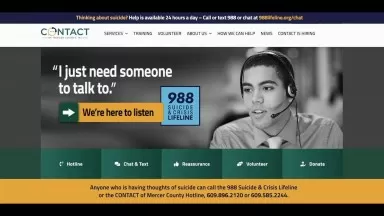 Contact of Mercer Crisis Prevention Hotline and Counselors Dial 988