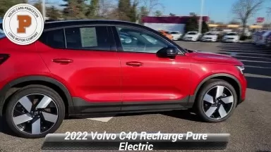 Certified 2022 Volvo C40 Recharge Pure Electric Ultimate, Lawrenceville, NJ SP1047
