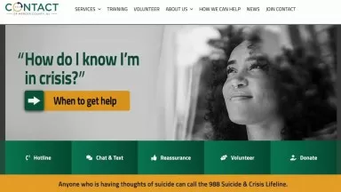 Contact of Mercer Saving Lives Through Suicide Prevention, Dial 988 Crisis Prevention Hotline and Counselors
