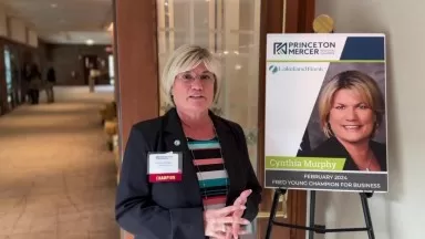 Cynthia Murphy Lakeland Bank, Feb. Champion for Business Princeton Mercer Chamber
