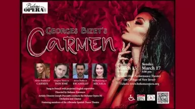 Boheme Opera NJ Carmen   Allison as Carmen