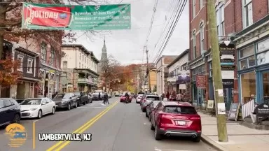 'NEW JERSEYS MOST CHARMING TOWN' LAMBERTVILLE, NJ