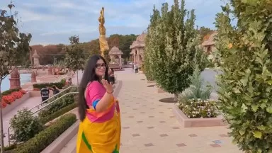 Largest Hindu Temple in USA in Robbinsville BAPS Shri Swaminarayan Mandir  Akshardham Temple in New Jersey