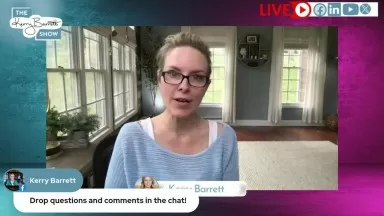 Kerry Barrett, The Impact Of Cameras On Client Sales Calls, Pitches, Team Meetings