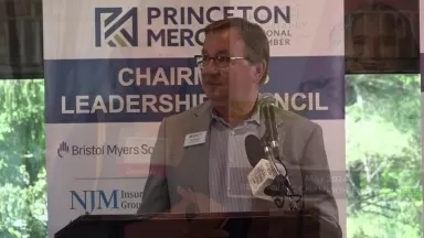 Kapu Patel Champion for Business May 2024 Princeton Mercer Regional Chamber