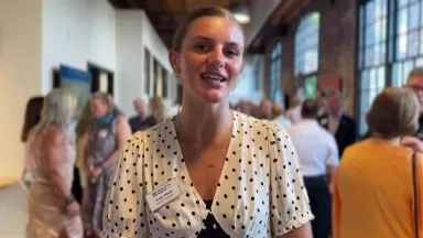 Jordyn, Event Coordinator Princeton Mercer Regional Chamber @Roebling, Trenton Business-After-Business