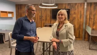 AI StartupGrind Princeton Meetup @Somerset Individual Interviews Gabi