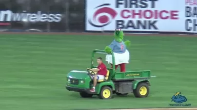Phillie Phanatic coming to Trenton on July 21st! Trenton Thunder