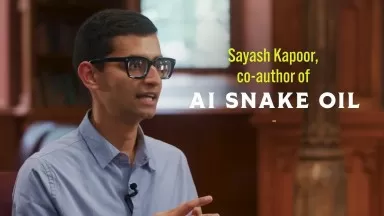 Princeton's Sayash Kapoor on Generative vs  Predictive AI