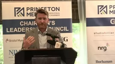 FIFA '26 World Cup NJ Some quick clips @PrincetonMercerChamber Lunch  9 5 24