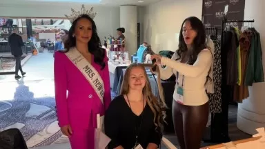 Angela, XOX Genie Beauty @NJ Conference for Women, YourTownTube video