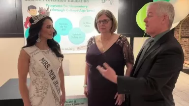 AIR 'Taste of Hope' Trish and Kurtis w/YourTownTube and Mrs. New Jersey Diana Meyer