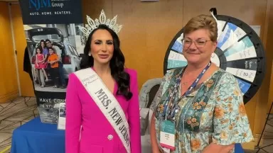 NJM NJ '...know that we are there for you...' @Conference for Women with Mrs. New Jersey Diana Meyer