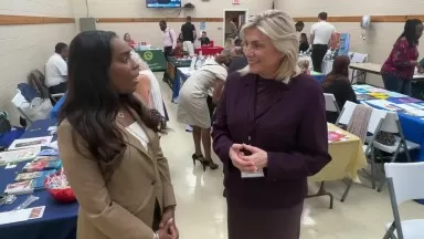 Assemblywoman Tennille McCoy @Hamilton Health Fair video YourTownTube