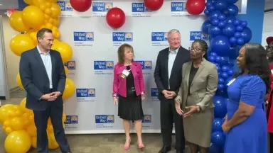 Princeton Chamber @United Way Mercer Ribbon-Cutting video by YourTownTube