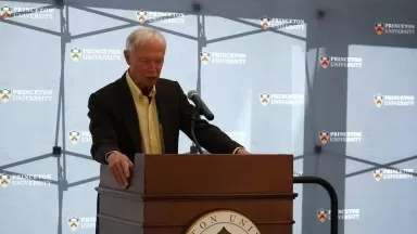 Princeton's 2024 Nobel Prize Winner in Physics John Hopfield remarks...