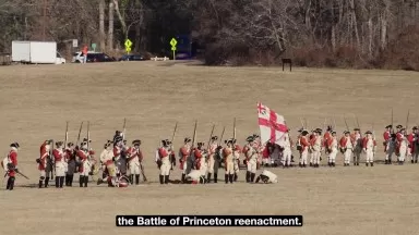 NJDEP  Battle of Princeton Reenactment