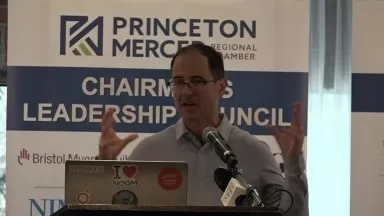 Geoff Cook CEO Noom Princeton Mercer Chamber Speaker Jan 2025