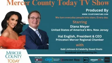 Sponsor Mercer County Today w/Hal English and USOA Mrs. New Jersey- on CNJN TV AND its Own Video Channel!