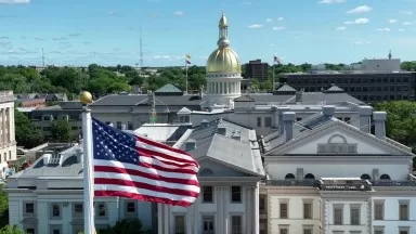 New Jersey State Capitol Drone Tour | 4K Aerial Footage by Top NJ Drone Video Agency