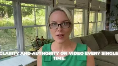 Kerry Barrett Developing On Camera Authority