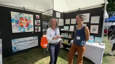 Art in the Courtyard Oct. 12, 2025 Princeton Shopping Center by Princeton Makes