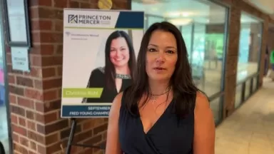 Christine Ruhl, Northwestern Mutual Champion for Business Princeton Chamber Sept.'25